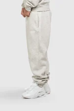 45Keys Basic Cuffed Jogger Grey Melange (10)