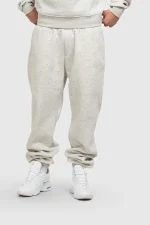 45Keys Basic Cuffed Jogger Grey Melange (11)