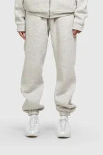 45Keys Basic Cuffed Jogger Grey Melange (7)