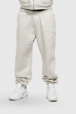 45Keys Basic Cuffed Jogger Grey Melange (9)