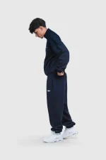 45Keys Basic Cuffed Jogger Navy (17)