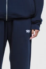 45Keys Basic Cuffed Jogger Navy (6)
