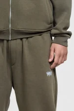45Keys Basic Cuffed Jogger Olive (14)
