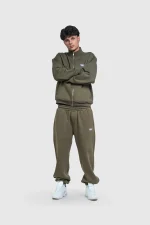 45Keys Basic Cuffed Jogger Olive (17)