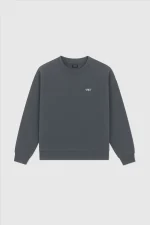 45Keys Basic Sweater Anthrazit (1)
