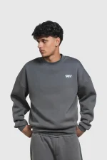 45Keys Basic Sweater Anthrazit (13)