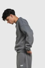 45Keys Basic Sweater Anthrazit (15)