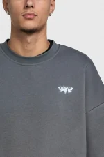45Keys Basic Sweater Anthrazit (17)