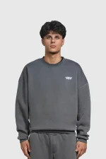 45Keys Basic Sweater Anthrazit (18)