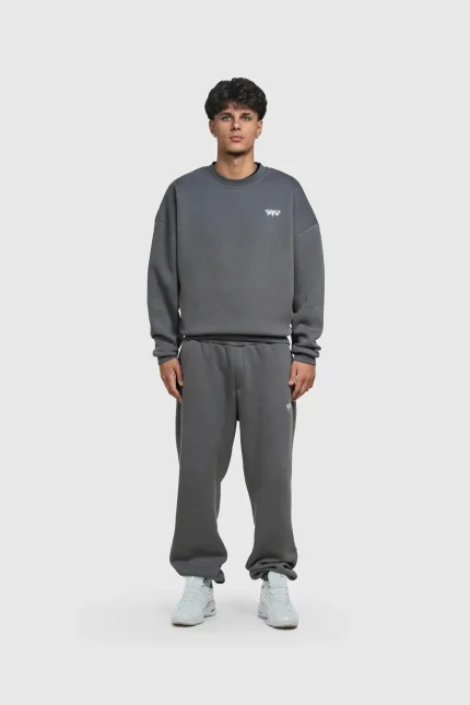 45Keys Basic Sweater Anthrazit (23)