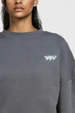 45Keys Basic Sweater Anthrazit (6)