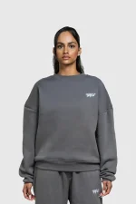 45Keys Basic Sweater Anthrazit (7)