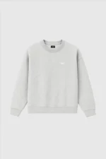 45Keys Basic Sweater Grey Melange (1)