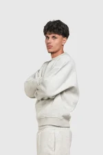 45Keys Basic Sweater Grey Melange (13)