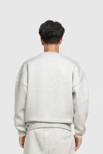 45Keys Basic Sweater Grey Melange (16)