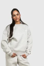 45Keys Basic Sweater Grey Melange (2)