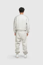 45Keys Basic Sweater Grey Melange (22)