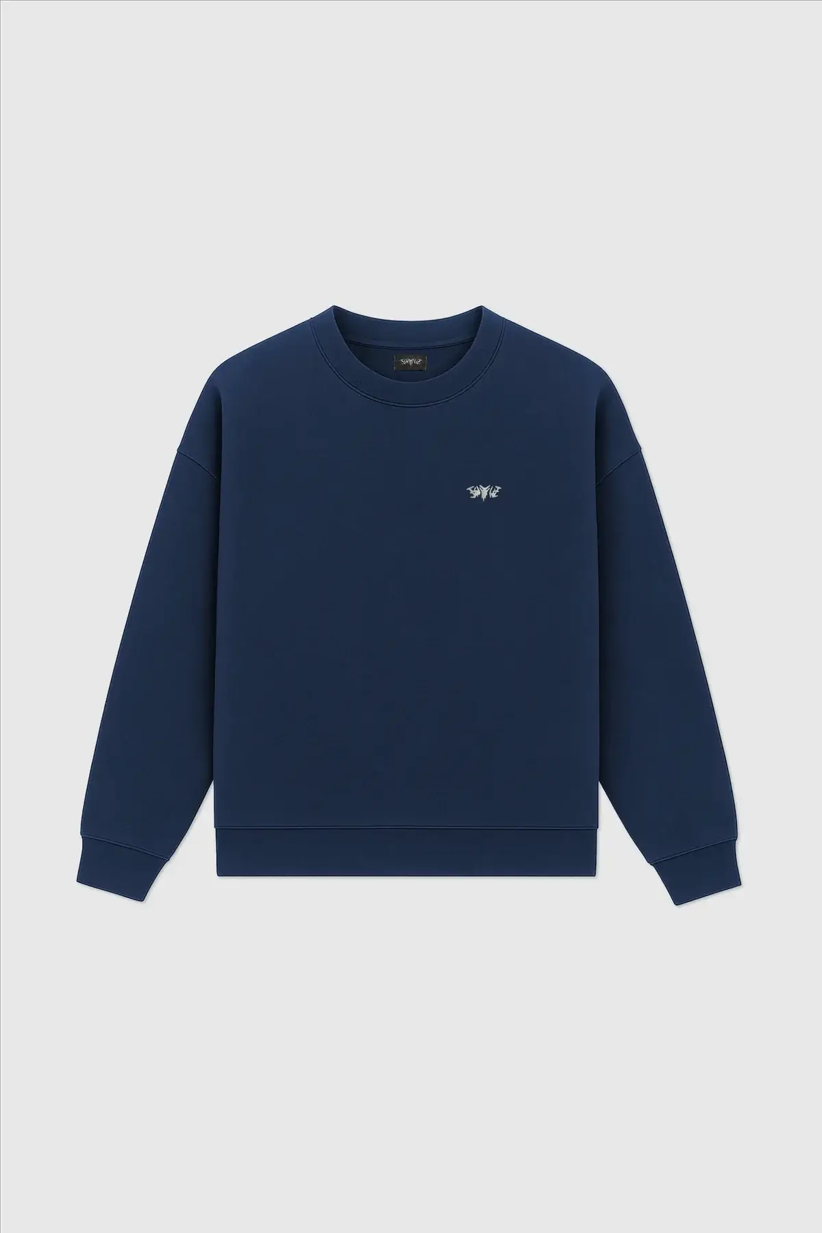 45Keys Basic Sweater Navy (1) 45Keys Basic Sweater Navy (1)