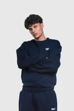 45Keys Basic Sweater Navy (13)