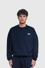 45Keys Basic Sweater Navy (18)