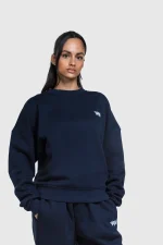 45Keys Basic Sweater Navy (4)