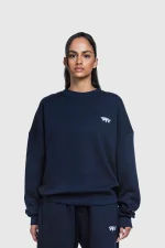 45Keys Basic Sweater Navy (7)