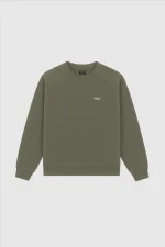 45Keys Basic Sweater Olive (1)