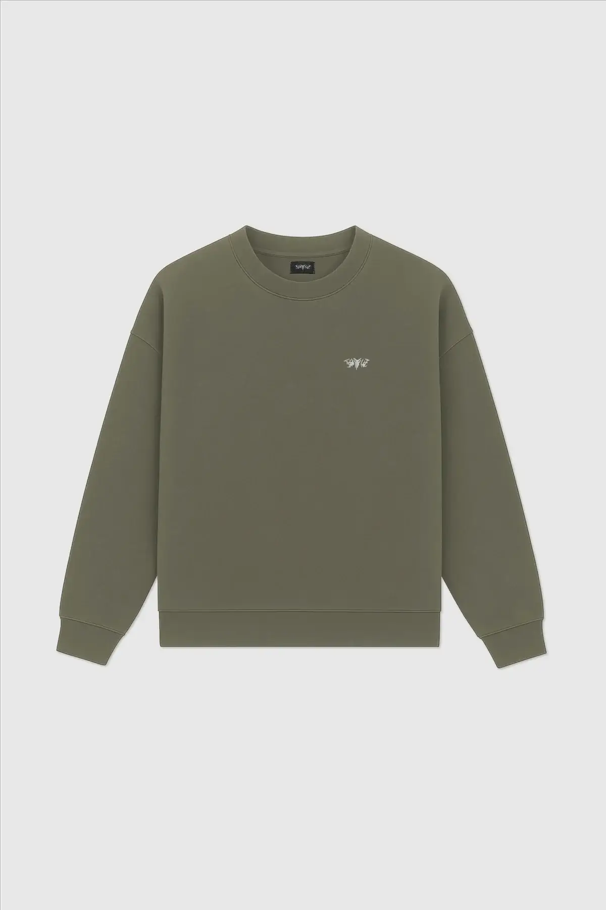 45Keys Basic Sweater Olive (1) 45Keys Basic Sweater Olive (1)