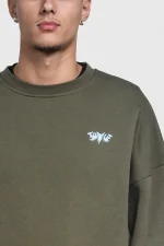 45Keys Basic Sweater Olive (17)