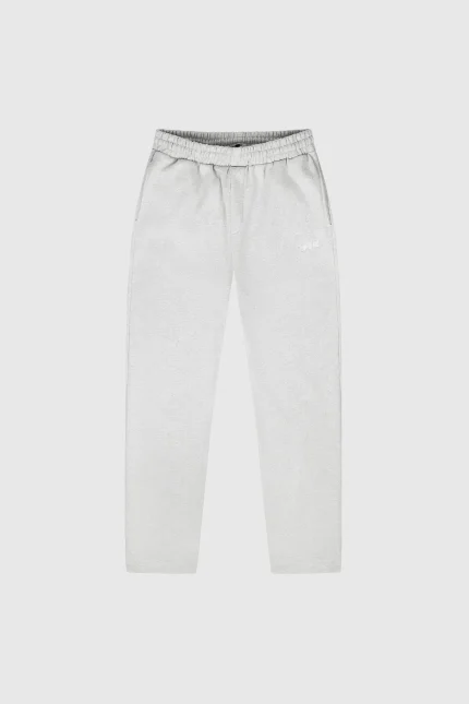 45Keys Basic Sweatpants Grey Melange (1)