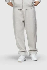 45Keys Basic Sweatpants Grey Melange (12)