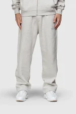 45Keys Basic Sweatpants Grey Melange (15)