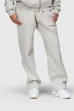 45Keys Basic Sweatpants Grey Melange (2)