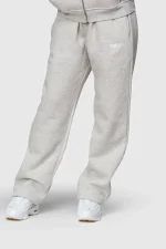 45Keys Basic Sweatpants Grey Melange (3)