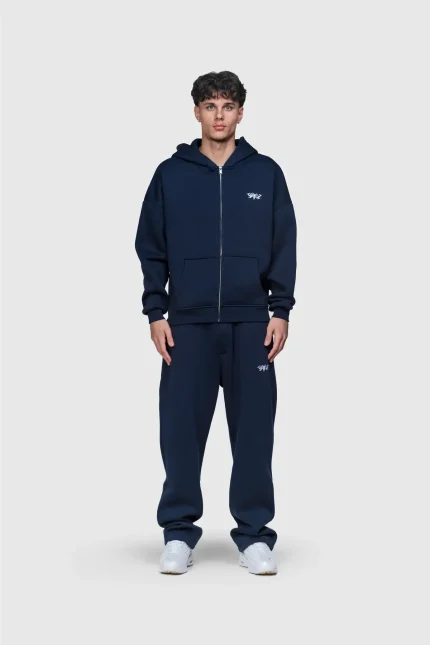 45Keys Basic Sweatpants Navy (13)