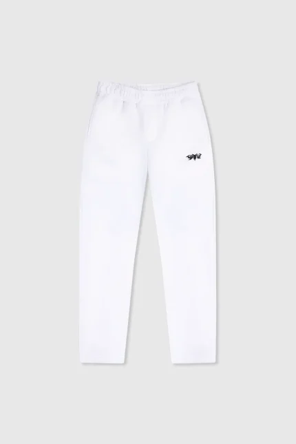 45Keys Basic Sweatpants White (1)