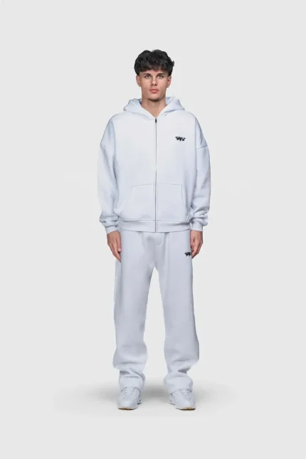 45Keys Basic Sweatpants White (11)