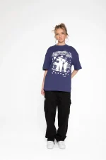 45Keys Fortyfive Logo Shirt Navy (4)