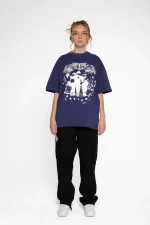 45Keys Fortyfive Logo Shirt Navy (5)