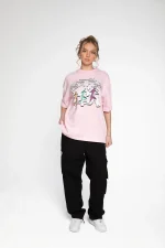 45Keys Fortyfive Logo Shirt Pink (2)