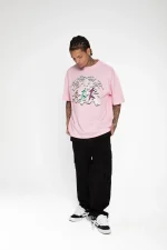 45Keys Fortyfive Logo Shirt Pink (5)