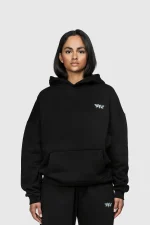 45keys Basic Hoodie Black (6)