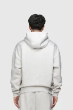 45keys Basic Hoodie Grey Melange (14)