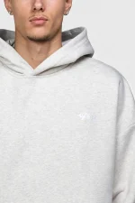 45keys Basic Hoodie Grey Melange (15)