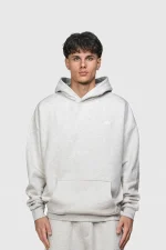 45keys Basic Hoodie Grey Melange (16)