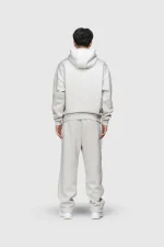 45keys Basic Hoodie Grey Melange (20)