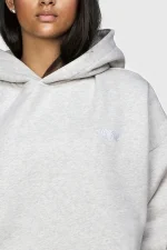 45keys Basic Hoodie Grey Melange (4)