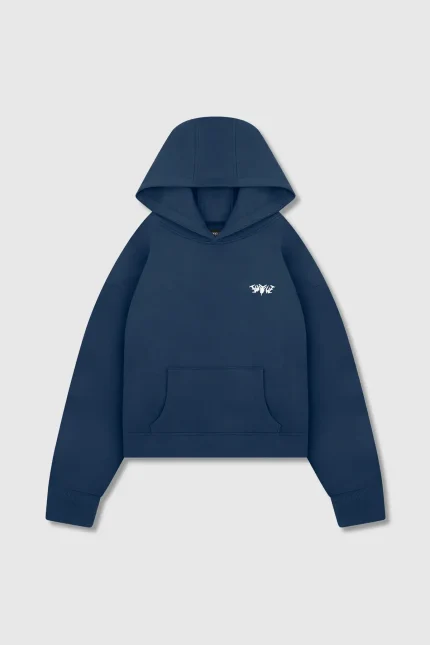 45keys Basic Hoodie Navy (1)