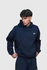 45keys Basic Hoodie Navy (10)