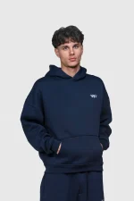 45keys Basic Hoodie Navy (11)